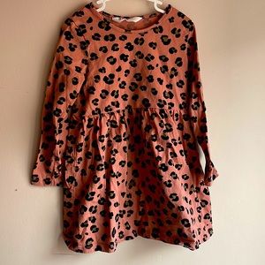 H&M Cheetah/leopard print size 4-6 dress